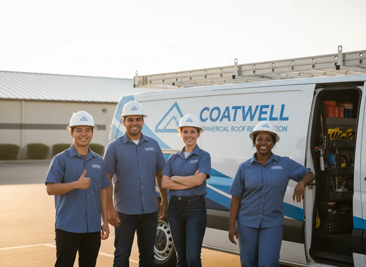Commercial roof coating company in New Milford, PA